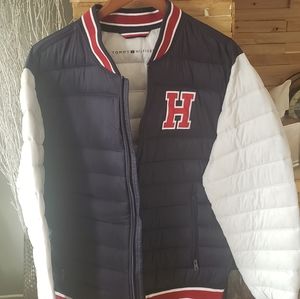 Tommy Hilfiger Mens Varsity Puffer Bomber XL